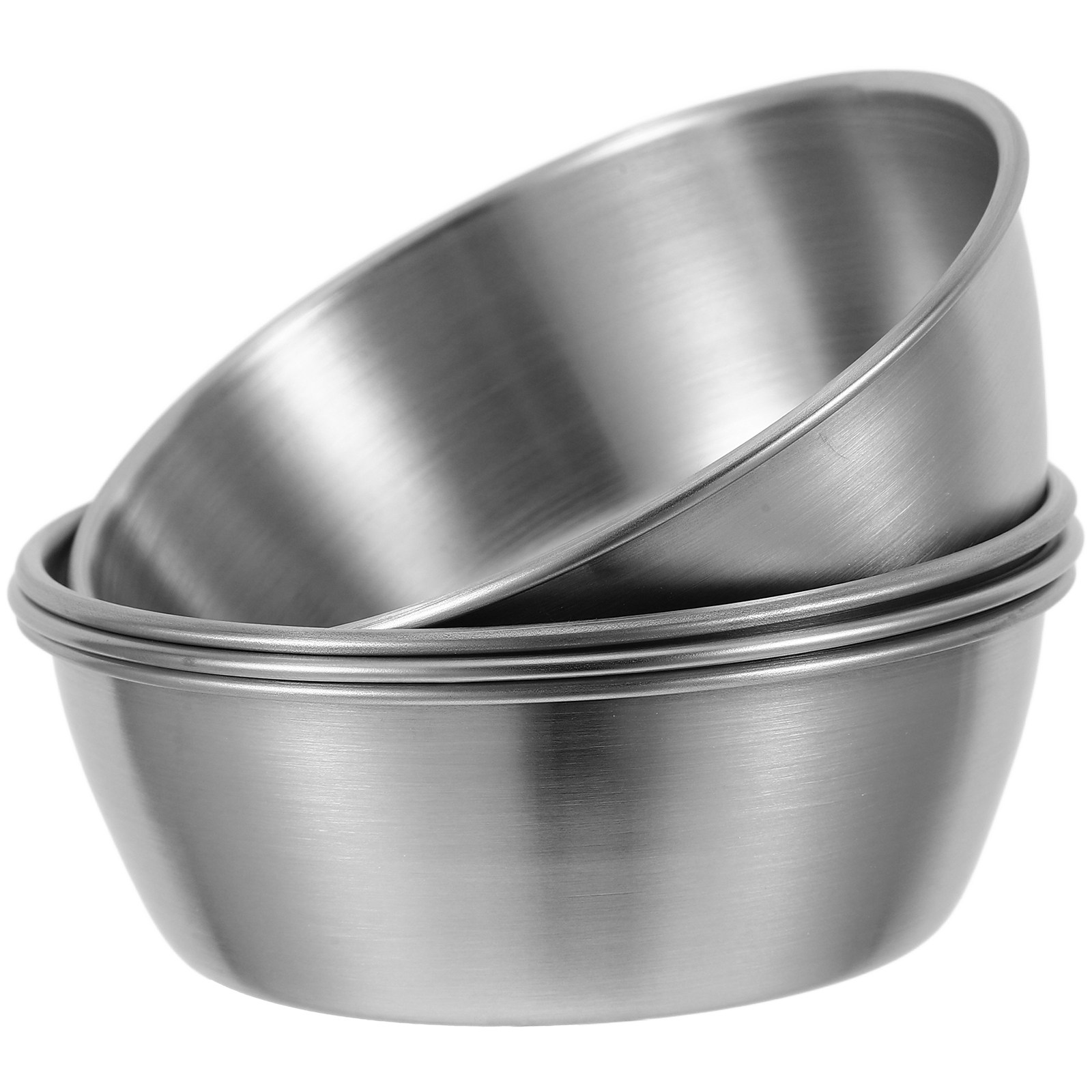 Sauce Dipping Cup - 4Pcs Stainless Steel Dipping Sauce Cups