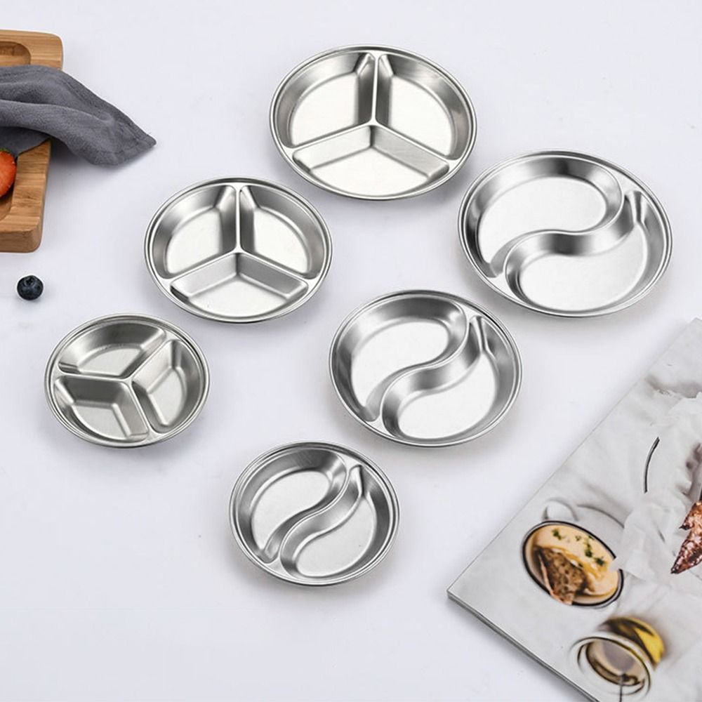 Sauce Dipping Cup - 10/12/14cm Sauce Dishes Mini 2/3 Grids
