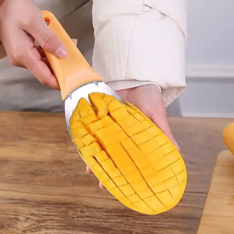 Mango Splitter Tool - Mango Cutting Knife Kitchen Stainless Steel