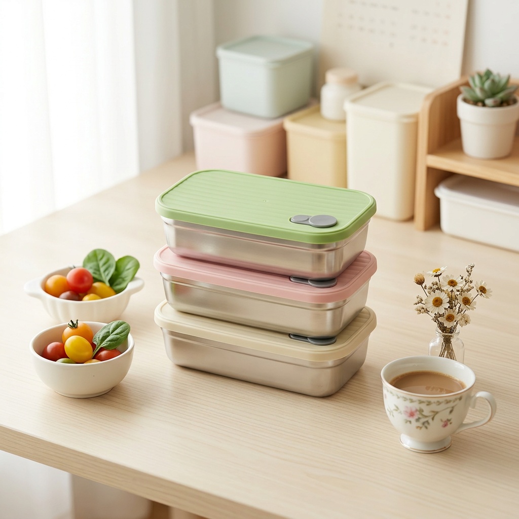 Meal Prep Kinder - Stainless Steel Bento Box Metal Lunch