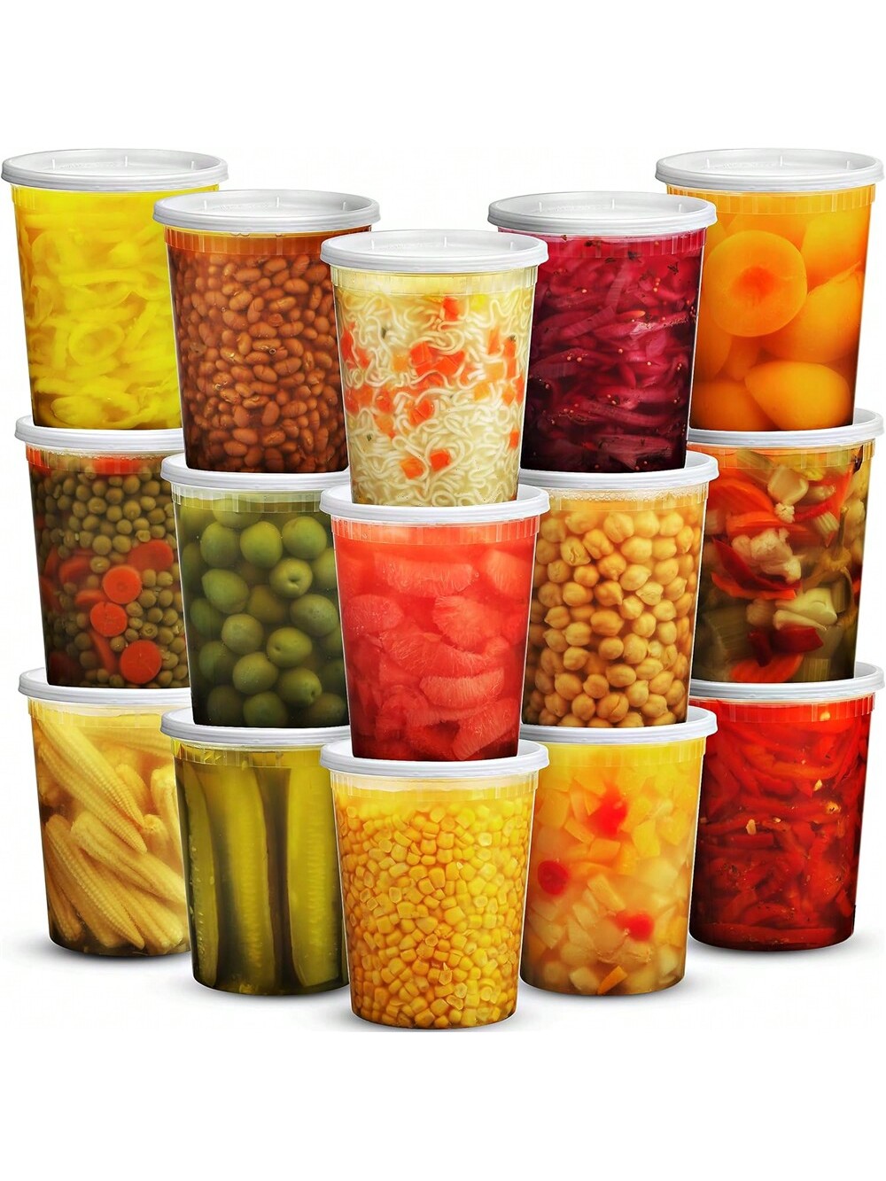 24Pack 32oz Deli Containers wi - огляд і ціна Meal Prep Dinners