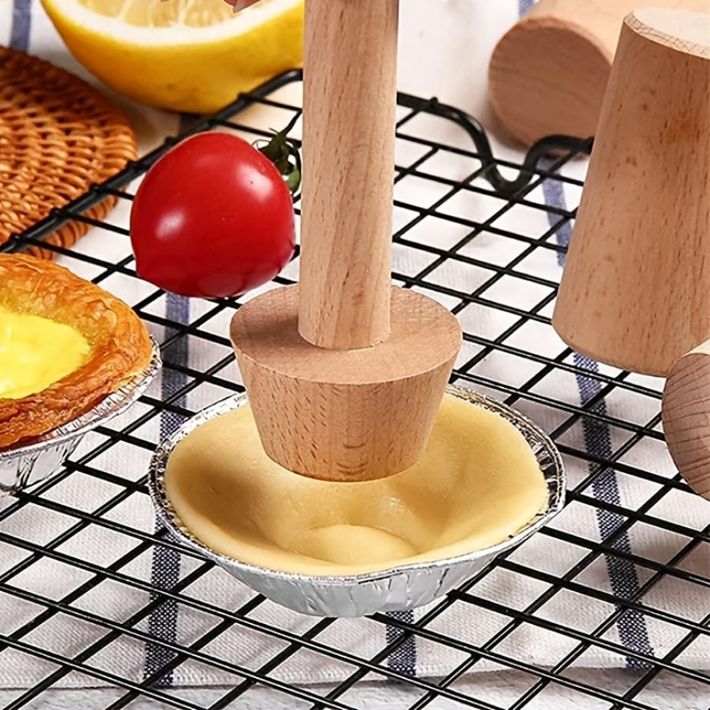 Dual-End Wooden Egg Tart Mold  - огляд і ціна Meal Prep Dinners