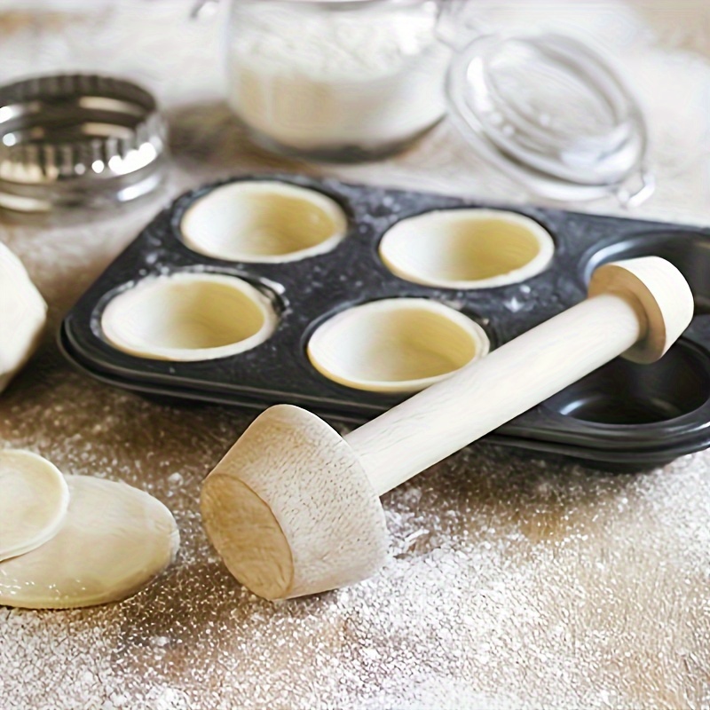 Dual-End Wooden Egg Tart Mold  - огляд і ціна Meal Prep Dinners