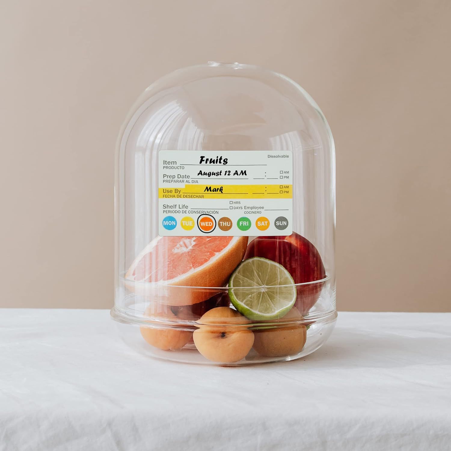 250Pcs/Roll Food Date Labels W - огляд і ціна Meal Prep Dinners