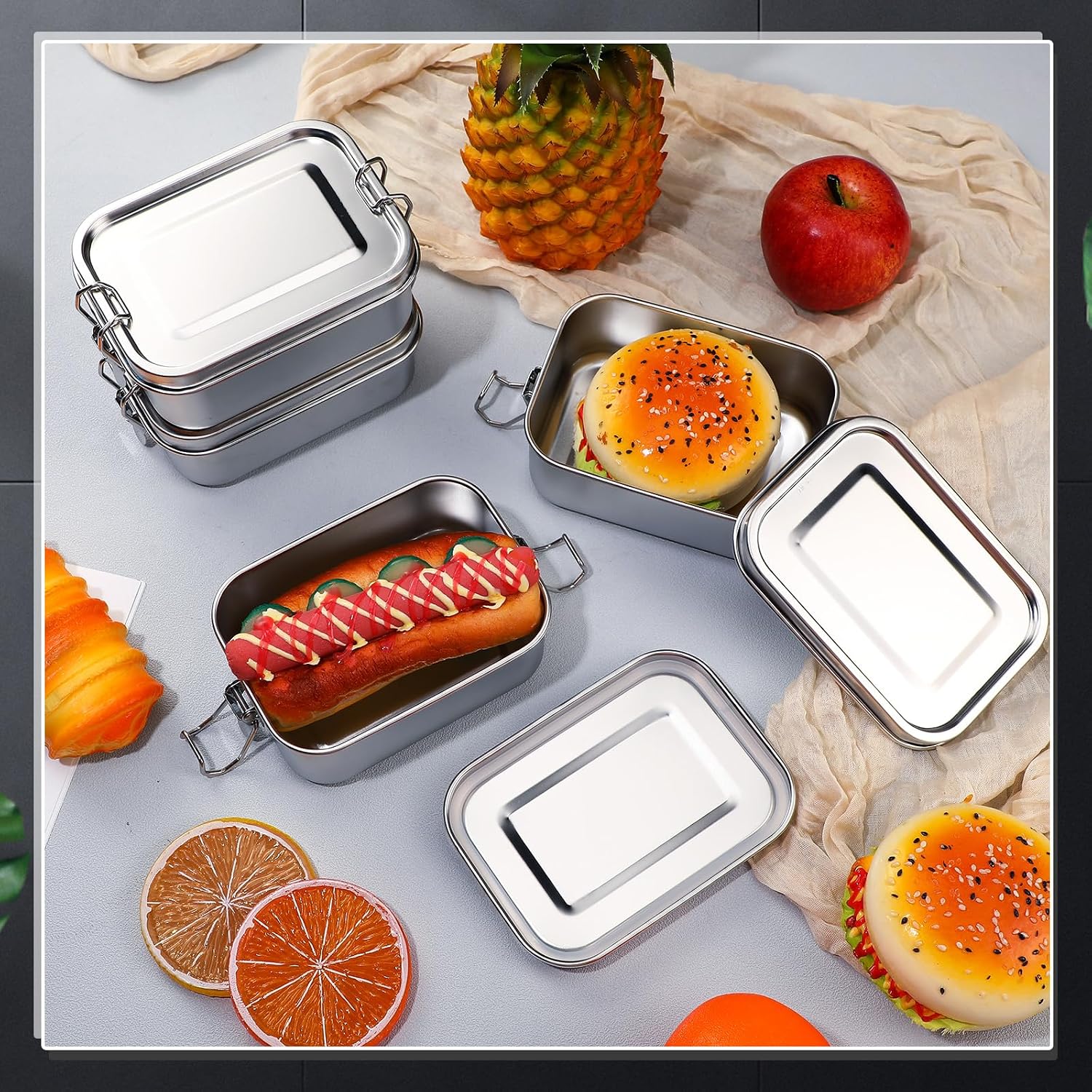 Stainless Steel Food Storage C - огляд і ціна Meal Prep Dinners