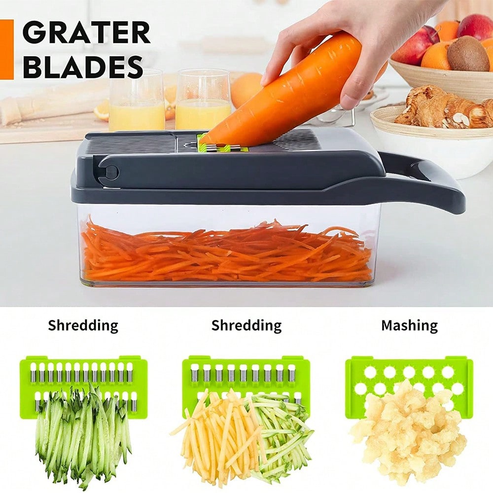 16-Piece Multi-Function Kitche - огляд і ціна Meal Prep Potatoes