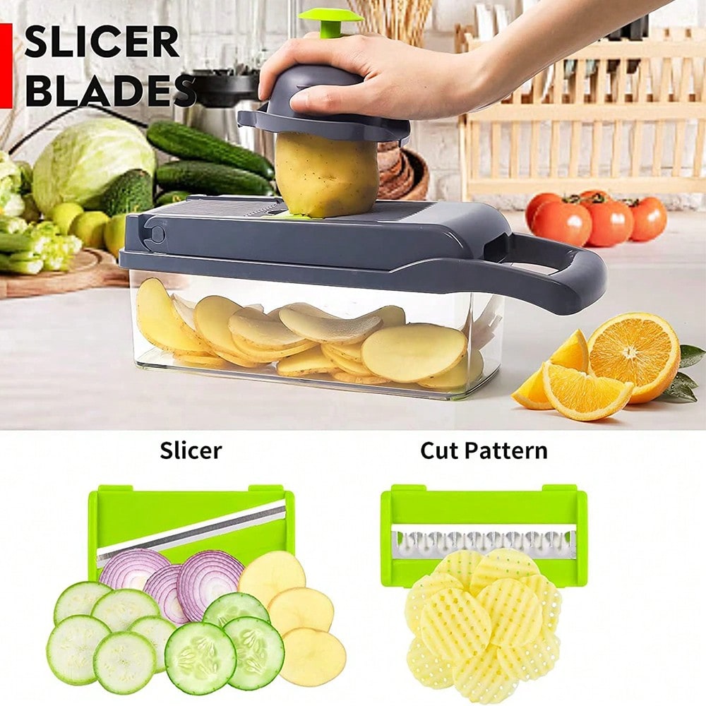 16-Piece Multi-Function Kitche - огляд і ціна Meal Prep Potatoes
