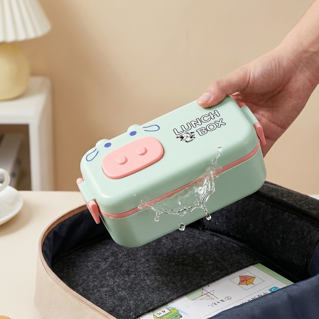 Kawaii Plastic Bento Box for K - огляд і ціна Meal Prep Kinder