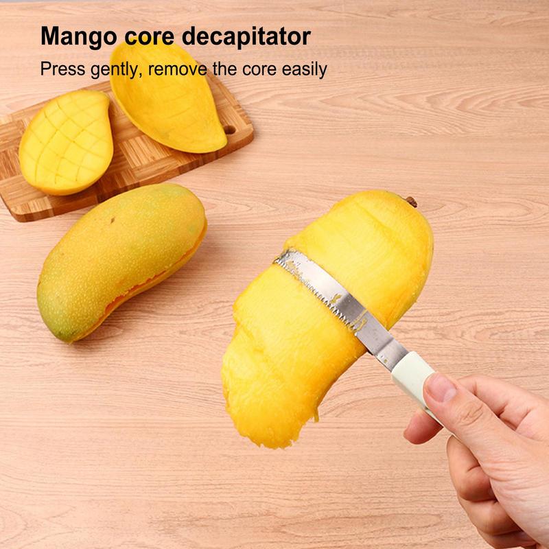 Mango Peeler 3pcs Fruit Pit Re - огляд і ціна Mango Splitter Tool