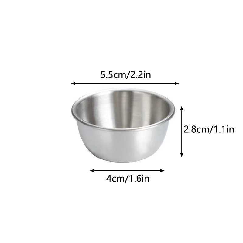 △ 304 Stainless Steel Small Se - огляд і ціна Sauce Dipping Cup