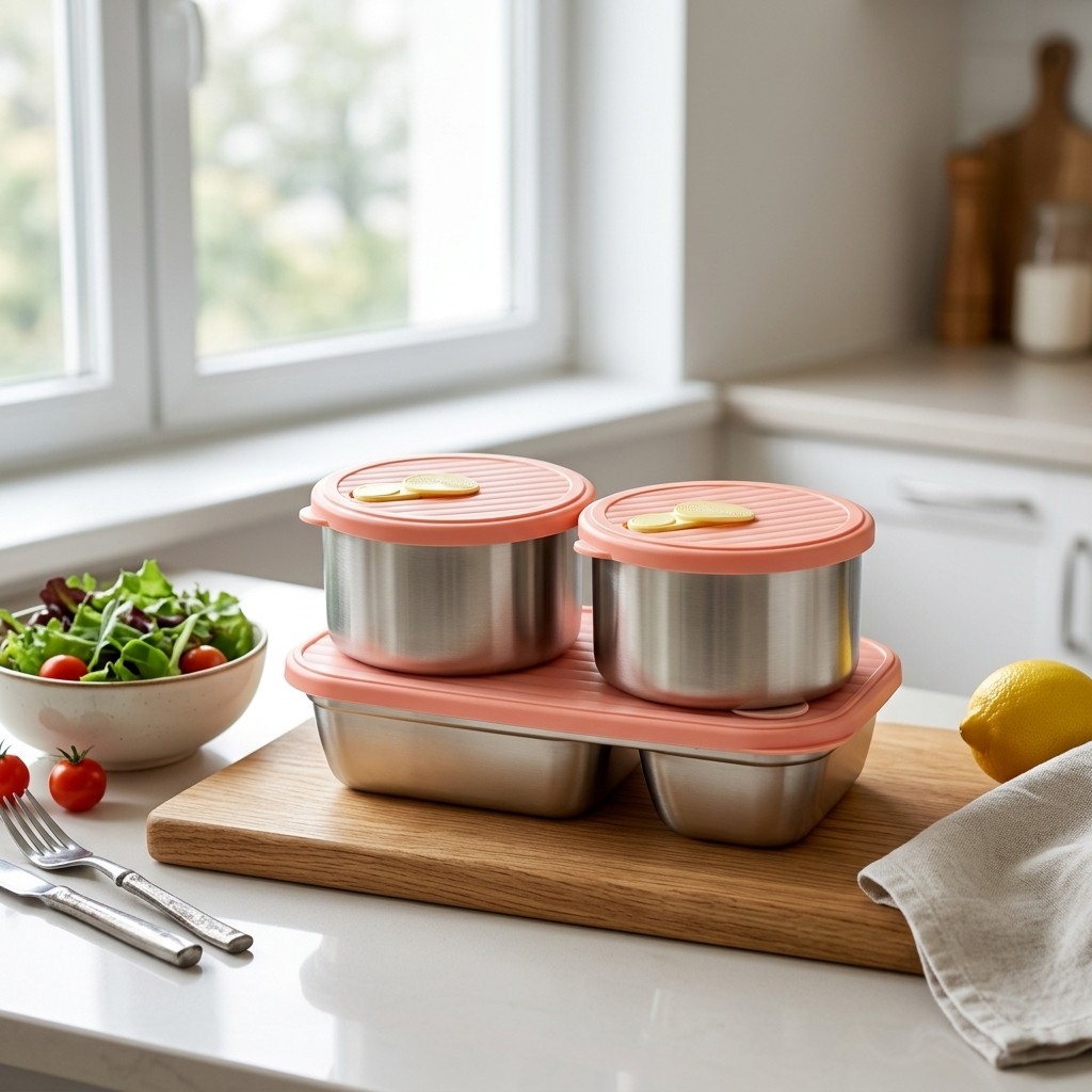 Microwave Safe 304 Stainless S - огляд і ціна Meal Prep Kinder