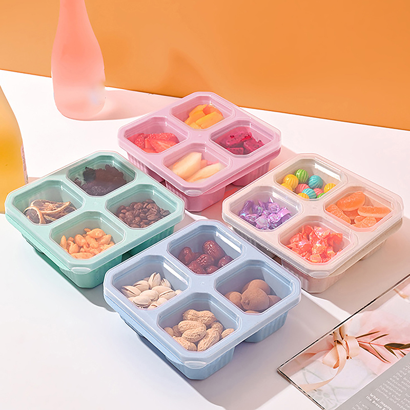 @*Snack Containers 4 Compartme - огляд і ціна Meal Prep Kinder