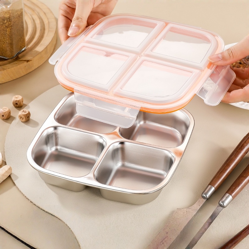 304 Stainless Steel Lunch Box, - огляд і ціна Meal Prep Kinder