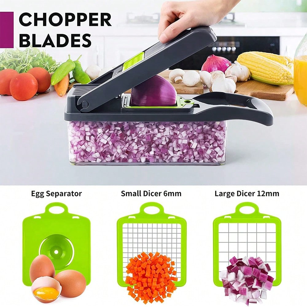 16-Piece Multi-Function Kitche - огляд і ціна Meal Prep Potatoes