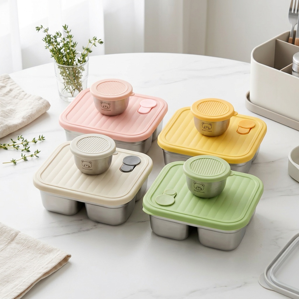 304 Stainless Steel Bento Lunc - огляд і ціна Meal Prep Kinder