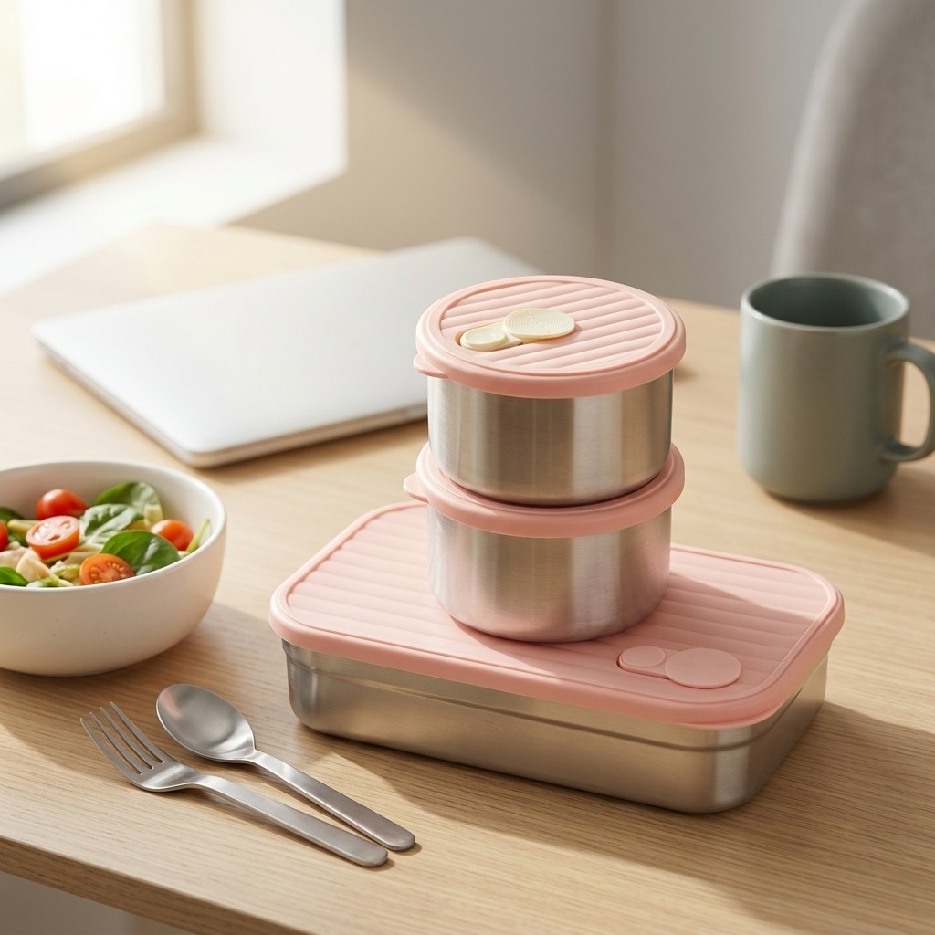 Bento Lunch Box Set Microwave  - огляд і ціна Meal Prep Kinder