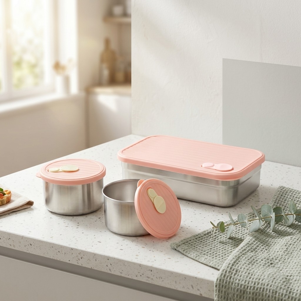 Bento Lunch Box Set Microwave  - огляд і ціна Meal Prep Kinder