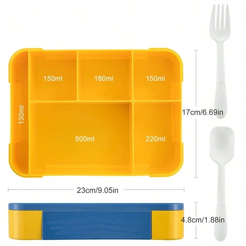 1330ML Bento Lunch Box Kids Ad - огляд і ціна Meal Prep Kinder