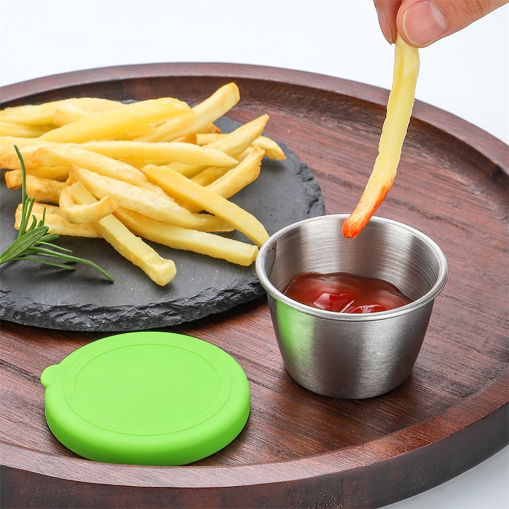 Stainless Steel Sauce Cup Leak - огляд і ціна Sauce Dipping Cup