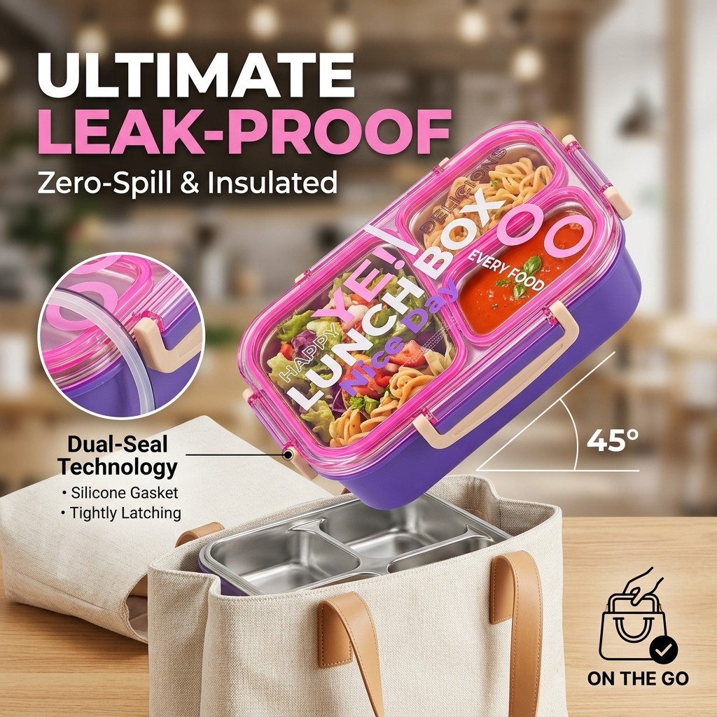 Microwavable 304 Stainless Ste - огляд і ціна Meal Prep Kinder