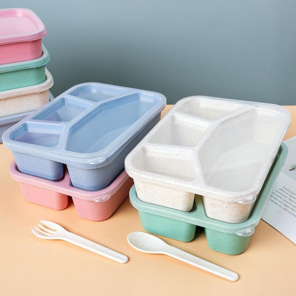 4 Compartments Kids Bento Box  - огляд і ціна Meal Prep Kinder