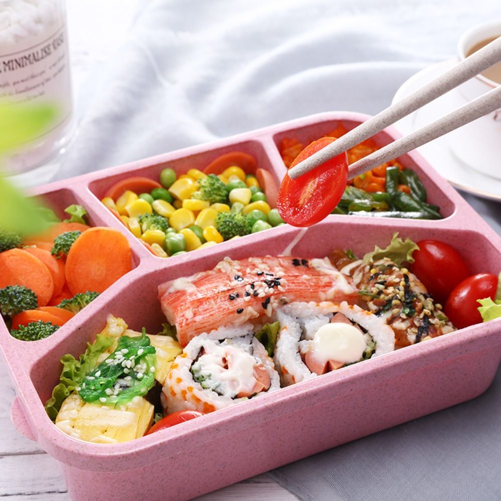 4 Compartments Kids Bento Box  - огляд і ціна Meal Prep Kinder