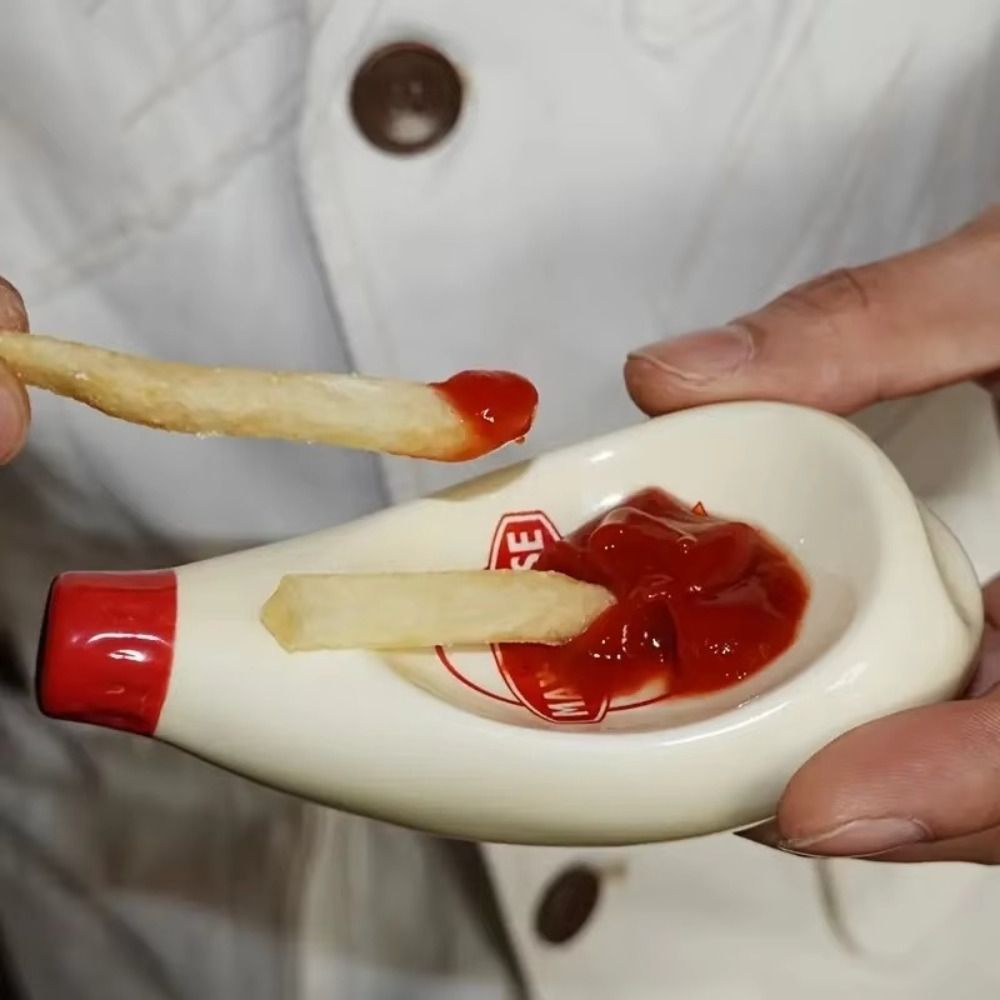 New Tomato Shaped Sauce Plates - огляд і ціна Sauce Dipping Cup