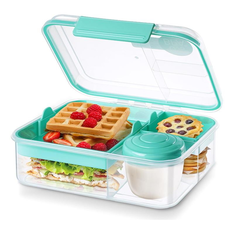4 Compartment Leakproof Bento  - огляд і ціна Meal Prep Kinder