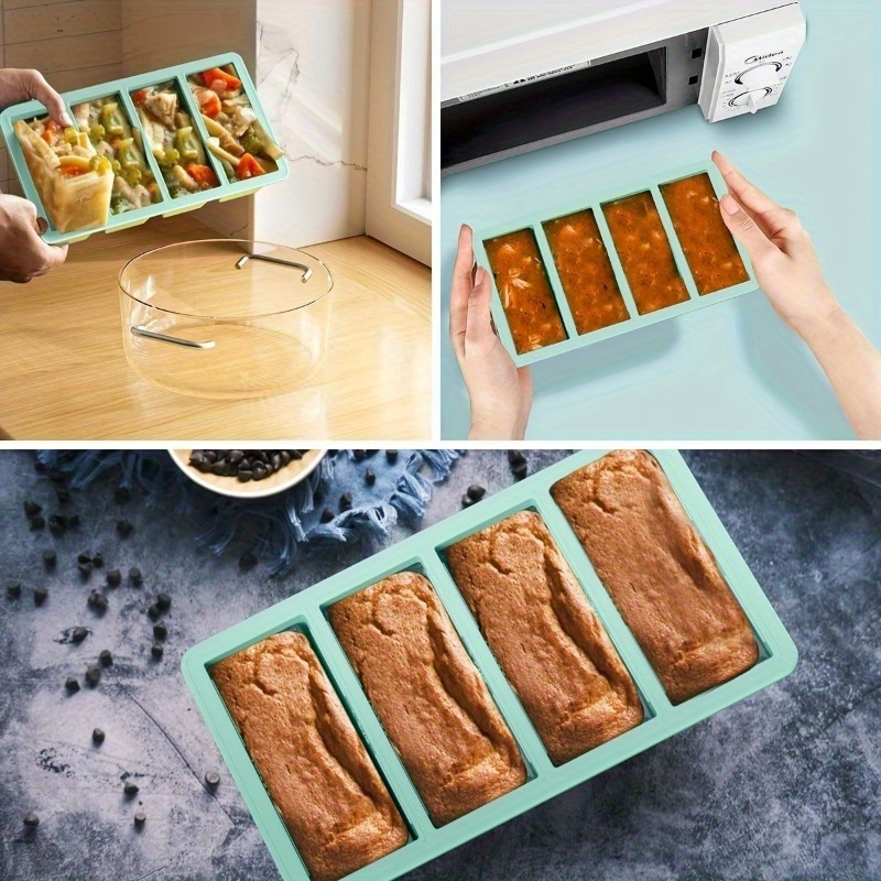 1pc Silicone Freezer Tray with - огляд і ціна Meal Prep Dinners