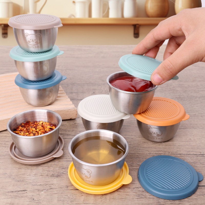 10/1pc 50ml Leakproof Stainles - огляд і ціна Sauce Dipping Cup
