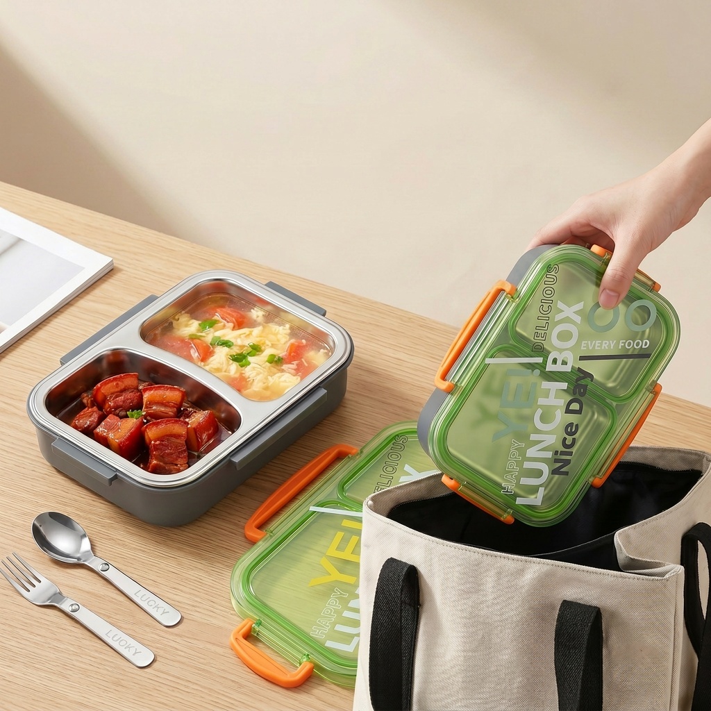 Microwavable 304 Stainless Ste - огляд і ціна Meal Prep Kinder