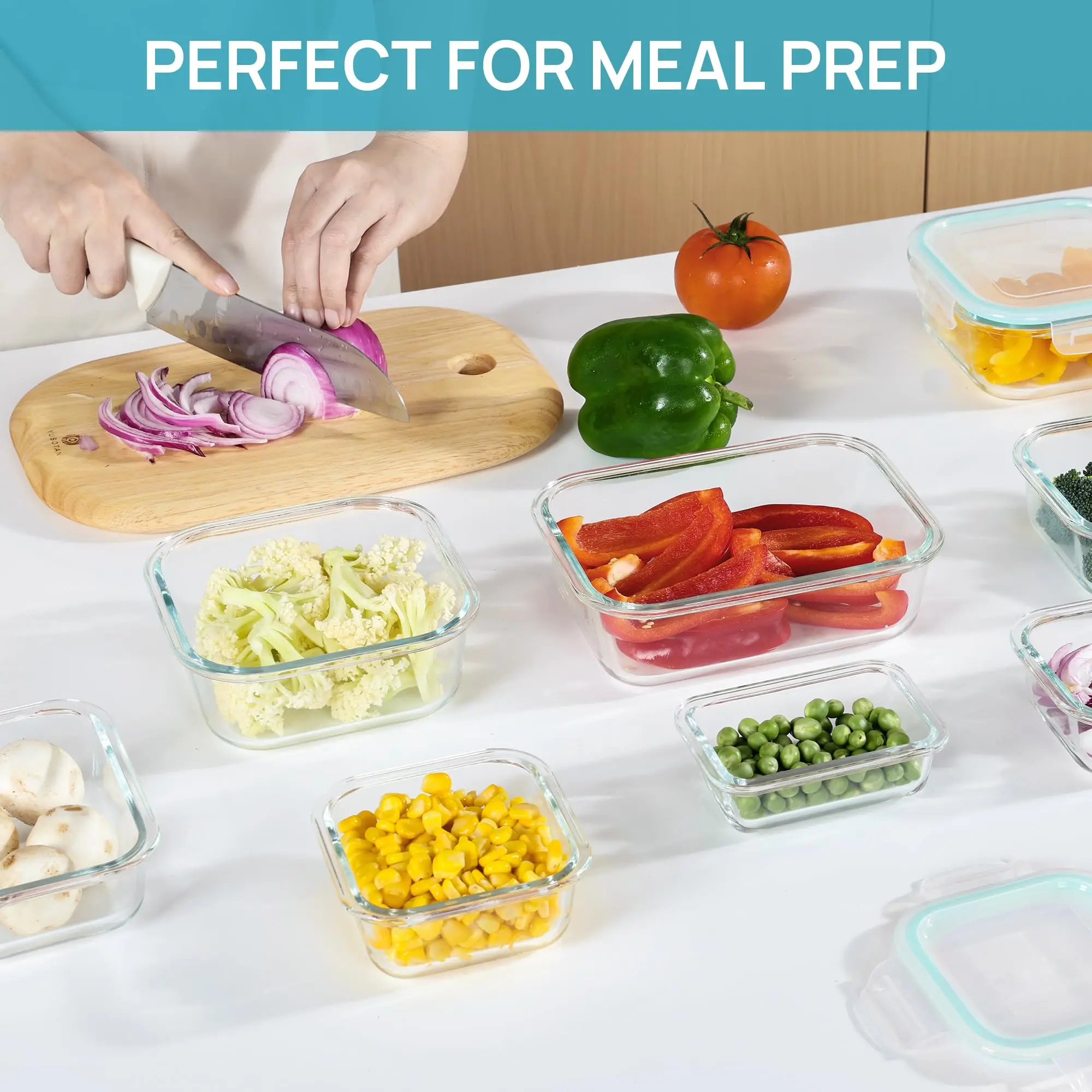 Glass Lunch Box Food Storage C - огляд і ціна Meal Prep Dinners