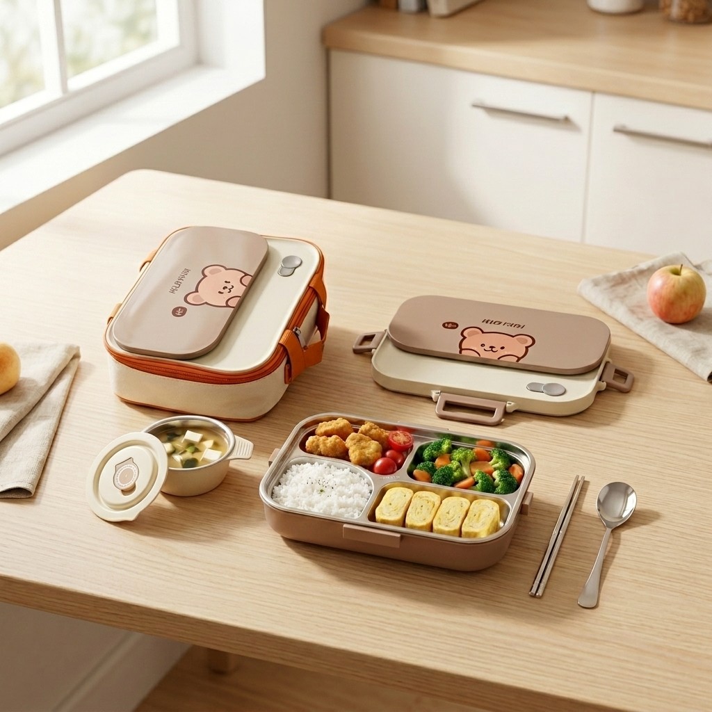 304 Stainless Steel Bento Box  - огляд і ціна Meal Prep Kinder
