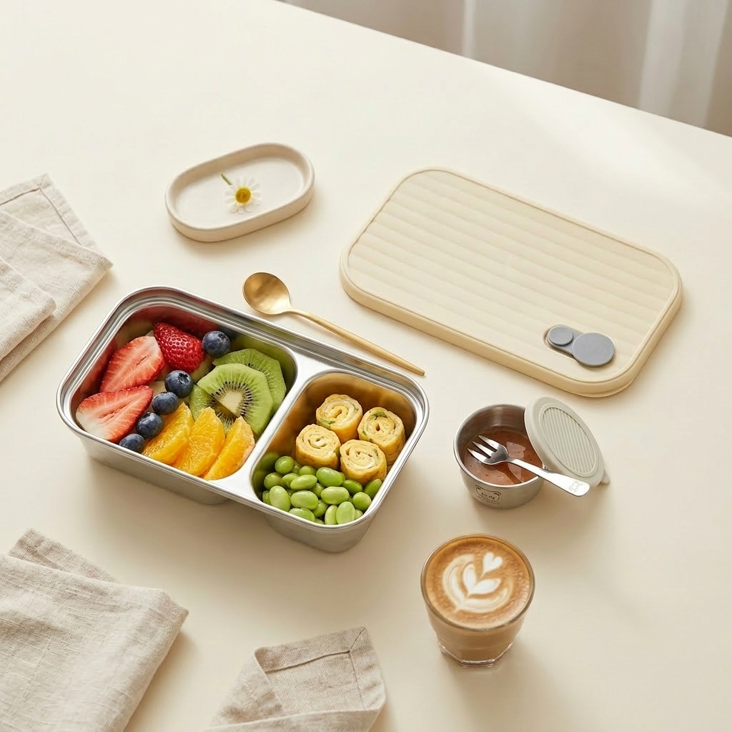 304 Stainless Steel Bento Box  - огляд і ціна Meal Prep Kinder