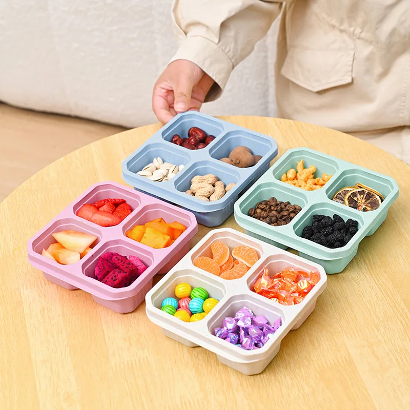 4 Grid Snack Box for Kids and  - огляд і ціна Meal Prep Kinder